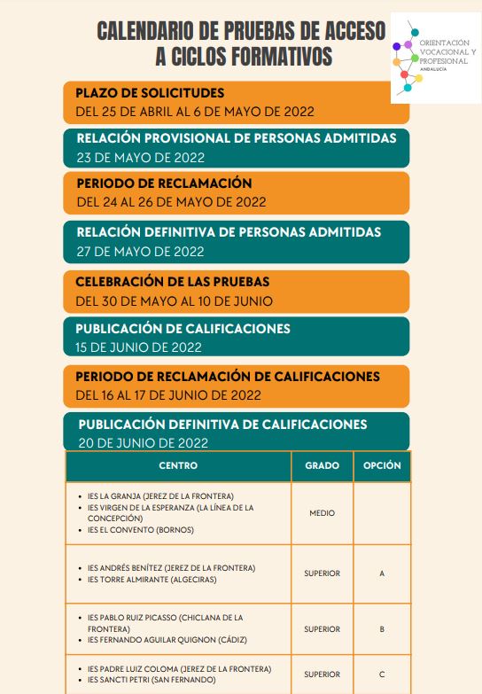 calendario PACF